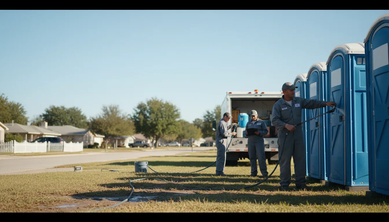 Long-Term Portable Toilet Rental in Lenora, KS near me